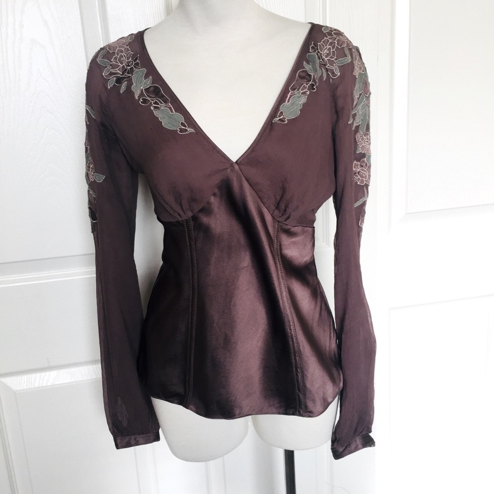 Catherine Melandrino Blouse Top
